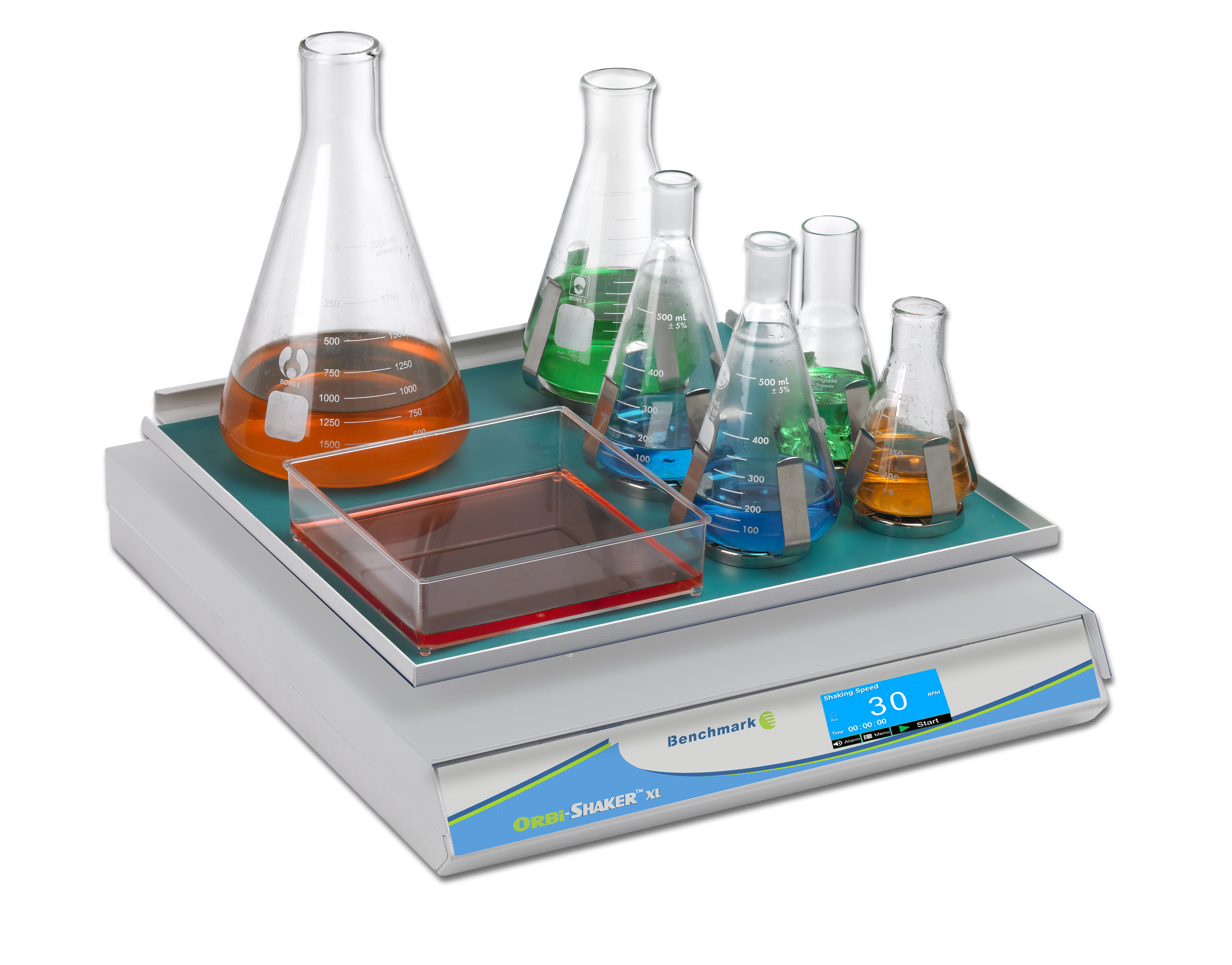 BENCHMARK SCIENTIFIC BT1011-E Orbital Shaker, Flat Mat Platform, 230V | CE7MGW