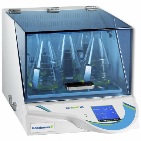 BENCHMARK SCIENTIFIC H2010-E Shaking Incubator, 10 Litre, Non-Slip Rubber Mat, 230V | CD7KZR