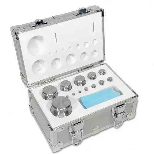 BENCHMARK SCIENTIFIC W1105-13-1000 Calibration Weight Set, M1 Grade, 1g To 1000g, Pack Of 13 | CH6FRY