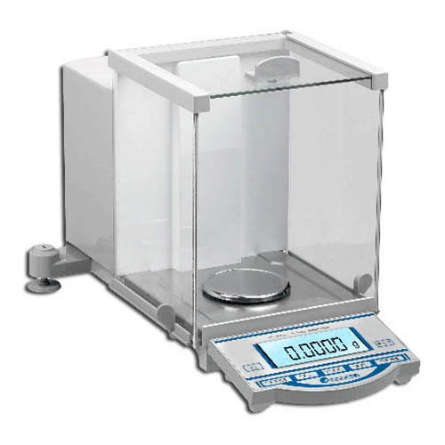 BENCHMARK SCIENTIFIC W3100A-210-E Analytical Balance, Internal Calibration, 210g, Readability 0.0001g, 230V | CD7LJM