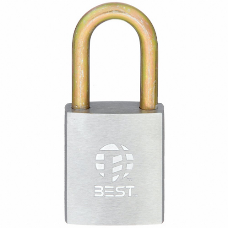 BEST 21B722LXSPL Padlock, 1 1/2 Inch Vertical Shackle Clearance, 7/8 Inch Height, SFIC | CN9LWZ 425R07