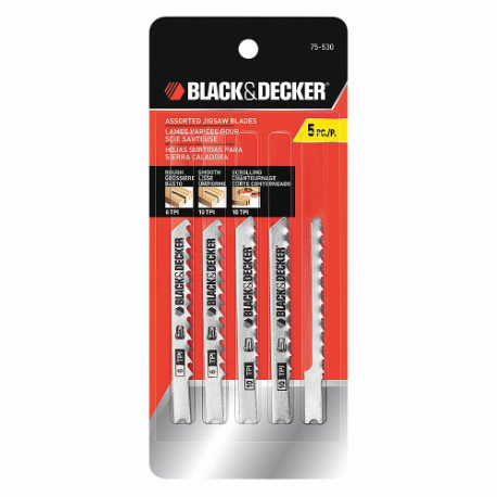 BLACK & DECKER Jig Saw Blades