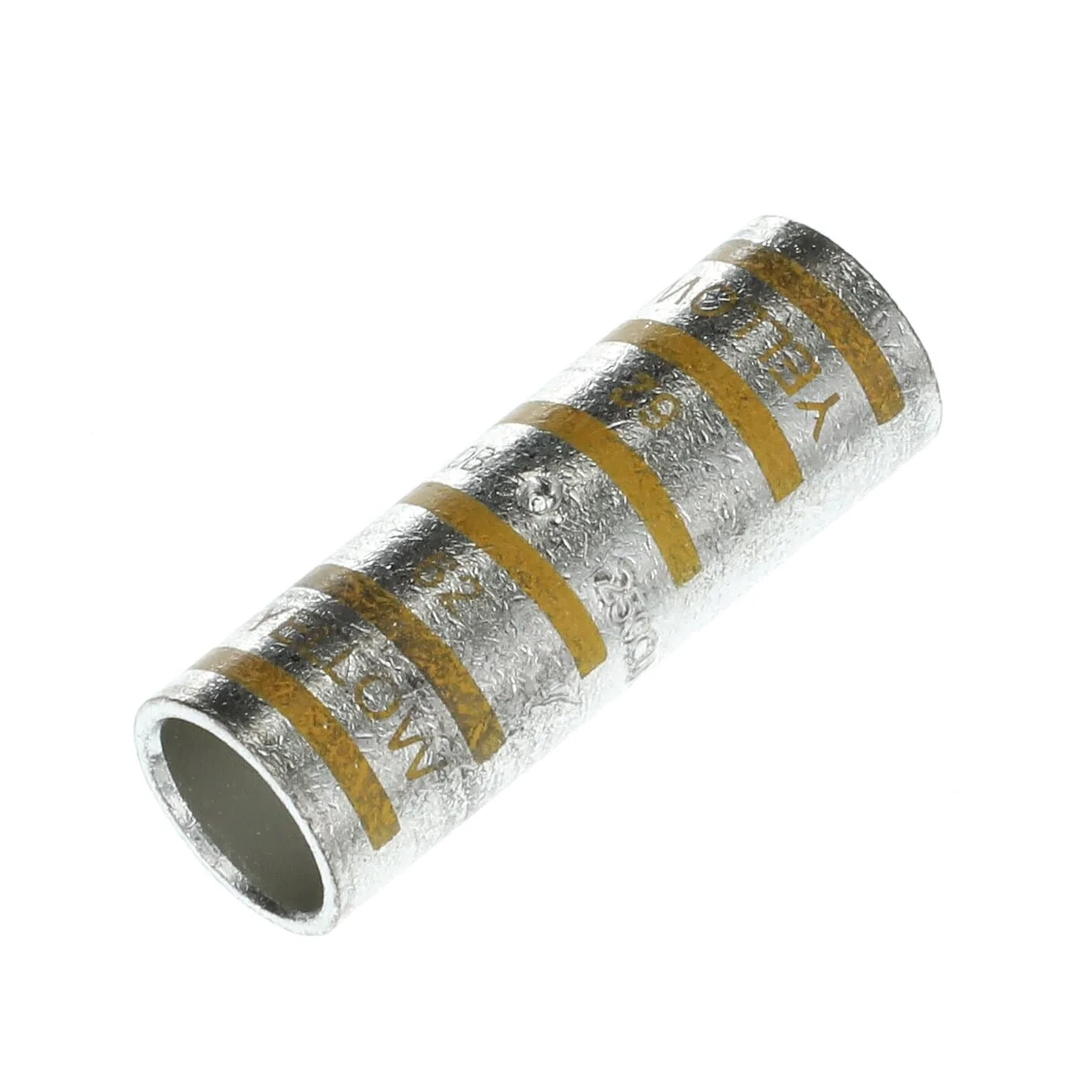 THOMAS & BETTS 54513 Short Barrel Splice, 250 kcmil Wire Gauge, Yellow, 62 Die Code, 2.25 Inch Length | BK8ZAT 3LM22