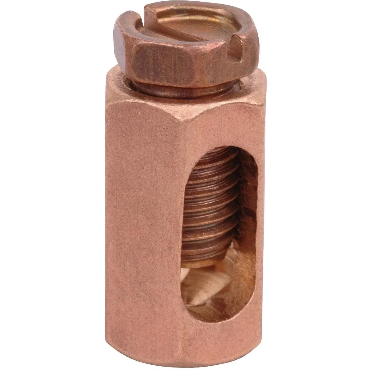 Service Entrance Connector For Wire Range Acsr 8 To 8, Copper, 25 Pieces