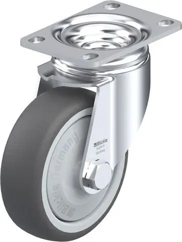 Swivel Plate Caster 400 Lb 4 Inch Diameter