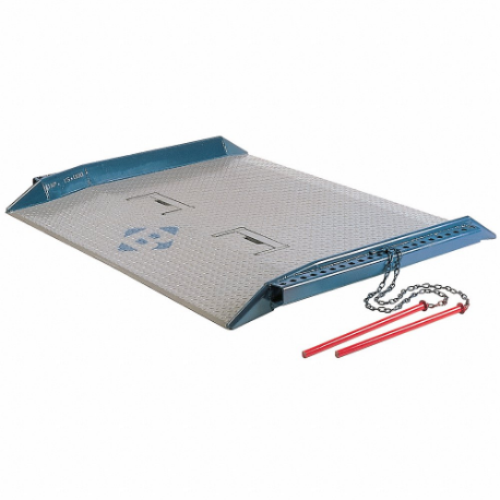 BLUFF 20C7248 Dock Board, 48 Inch Overall Lg, 72 Inch Overall Width, 20000 Lb Load Capacity | CN9RVD 8ZMD6