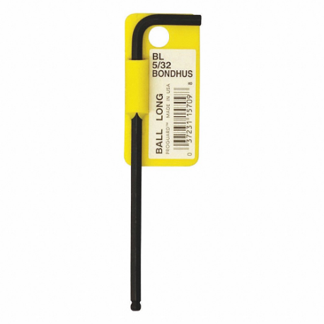 BONDHUS 15716 Ball End L-wrench, 1/2 Inch | CP6LFN 25EE41