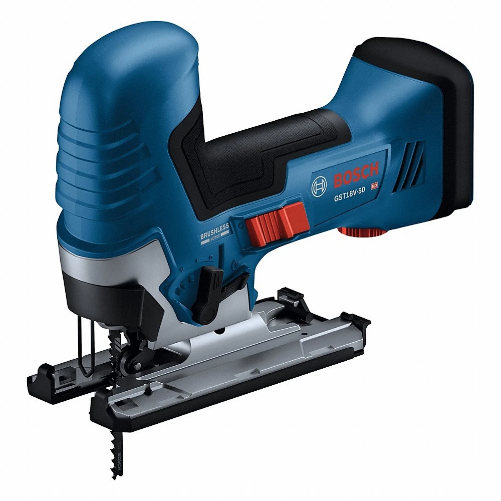 Jigsaw, Barrel Grip, T-Shank, Orbital Stroke, 3,500 stroke/min Stroke Rate-Max, Brushless