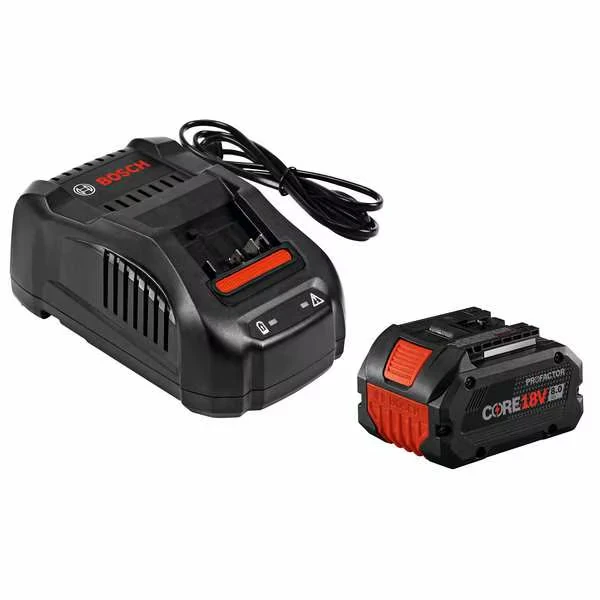 Battery and Charger Kit, 18VDC, 8Ah, Li-On