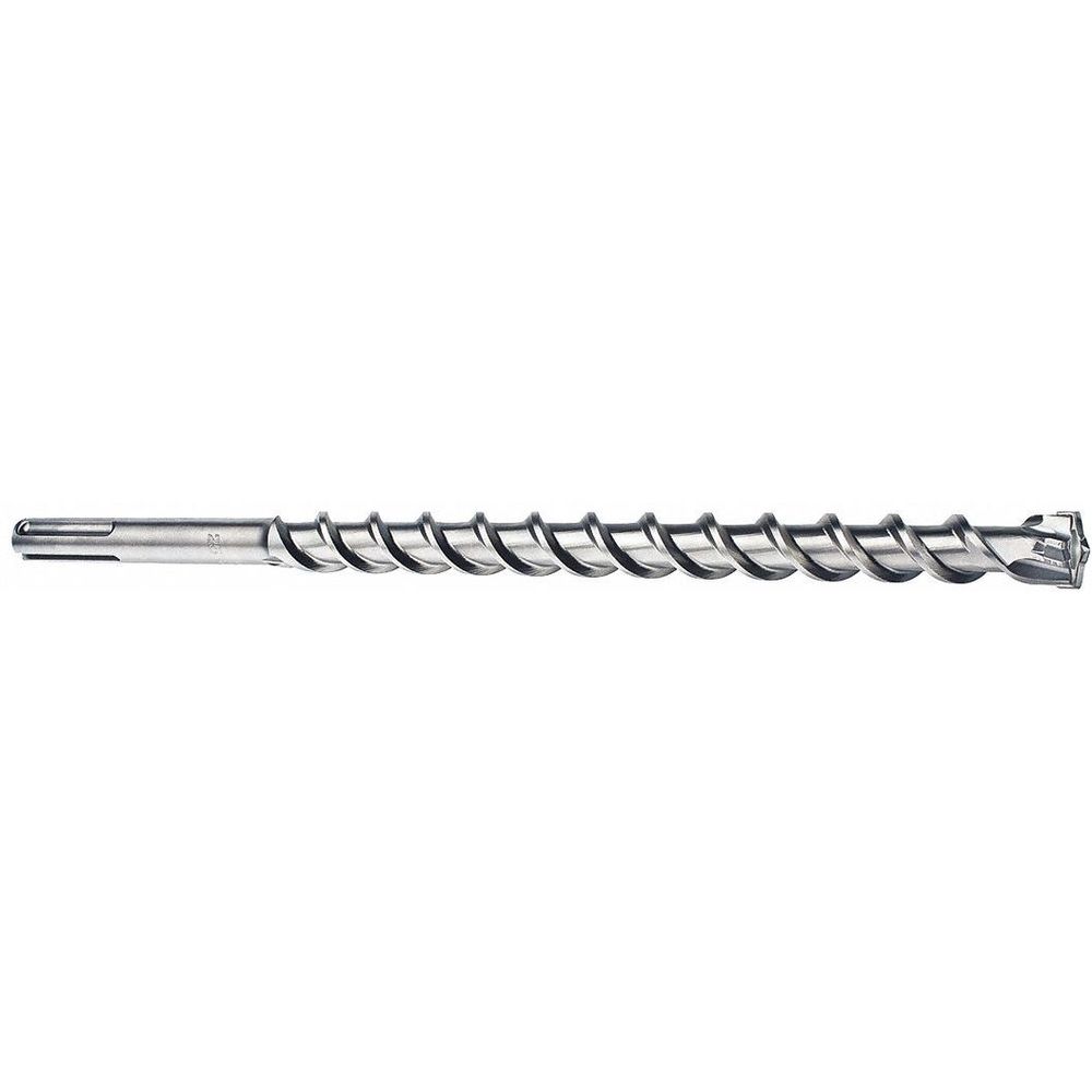 Hammer Drill Bit, 1 x 13 Inch Size, Number of Cutter Heads 4