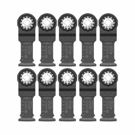 BOSCH OSL114F-10 Oscillating Tool Blade, 1 1/4 Inch Blade Width, 4 Inch Blade Length | CN9XRJ 784J17