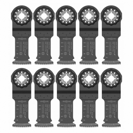 BOSCH OSL114JF-10 Oscillating Tool Blade, 1 1/4 Inch Blade Width, 4 Inch Blade Length | CN9XRK 784J18