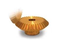 BOSTON GEAR G465Y Miter Gear, 24 Diametral Pitch, 20 Deg. Pressure Angle, 1:1 Ratio, 30 Teeth, Brass | AK2VTA