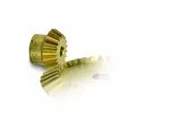 BOSTON GEAR G485Y-P Bevel Gear, 24 Diametral Pitch, 20 Deg. Pressure Angle, 2:1 R, 18 Teeth, Brass | AK2VTK