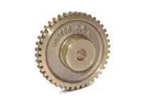 BOSTON GEAR GB1060A Worm Gear, 10 Diametral Pitch, 14.5 PA, 20 Teeth, Right Hand, Bronze | AK2WKM