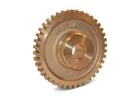 BOSTON GEAR GB1101 Worm Gear, 4 Diametral Pitch, 14.5 PA, 24 Teeth, Right Hand, Bronze | AK2WLN