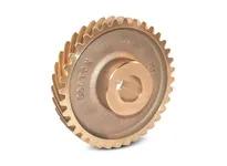 BOSTON GEAR HB824R Helical Gear, 45 Helix, 8 Diametral Pitch, 14.5 Deg. Pressure Angle, 24 Teeth, Right Hand | AK2XMF