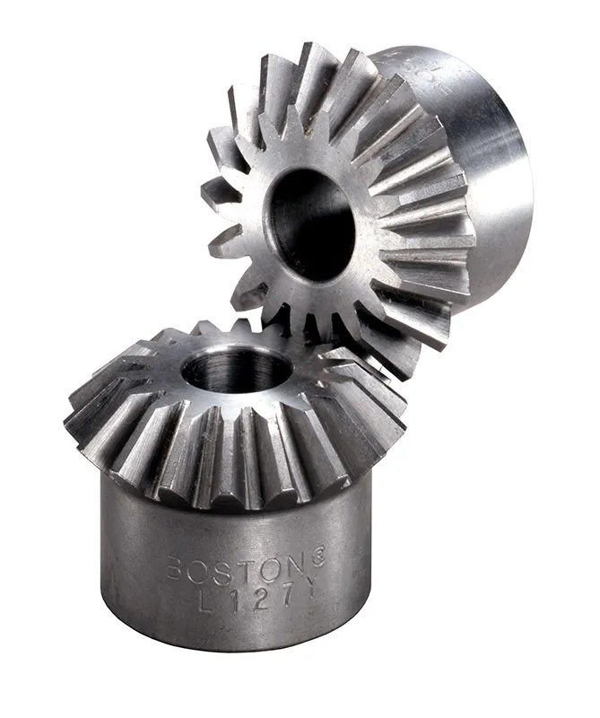 BOSTON GEAR GSS463Y Bevel Gear, 48 Diametral Pitch, 20 Deg. Pressure Angle, 2:1 R, 18 Teeth, Stainless Steel | AL4YVN