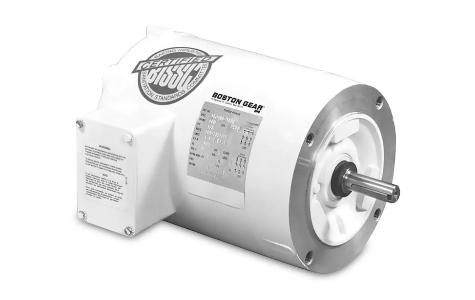 BOSTON GEAR KUTF-WB-B AC Washdown Duty Motor | BB9DUN
