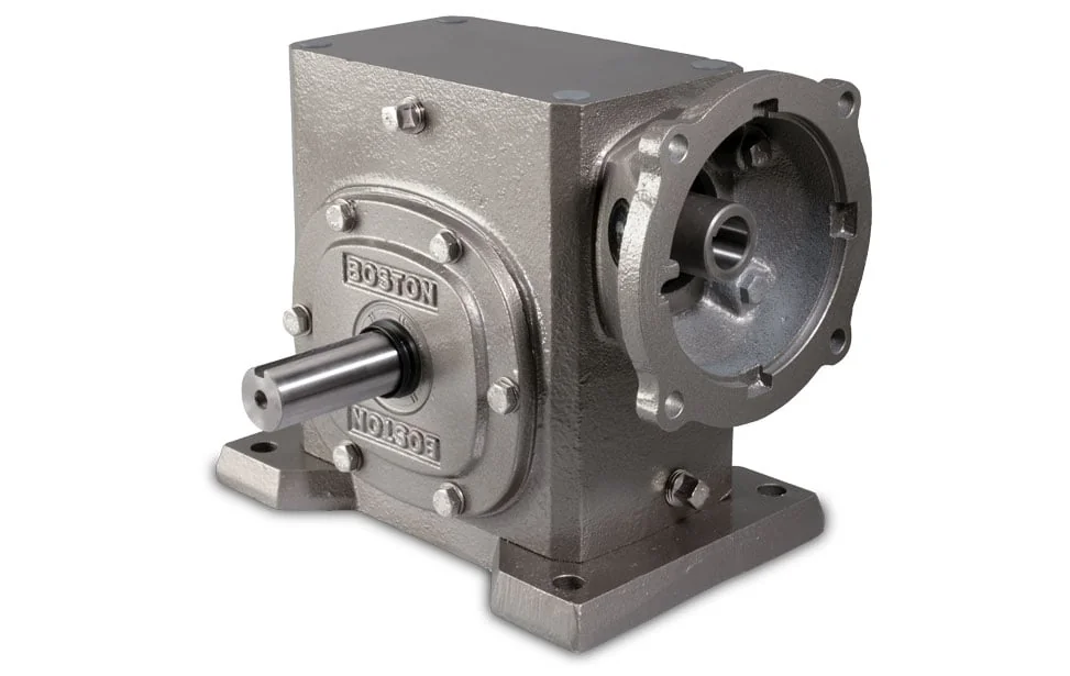 BOSTON GEAR SSRF2032-16 C-B5-S5-D18 Reducer, Quill Input Solid Output Shaft Double Worm Gear | AY9PEZ