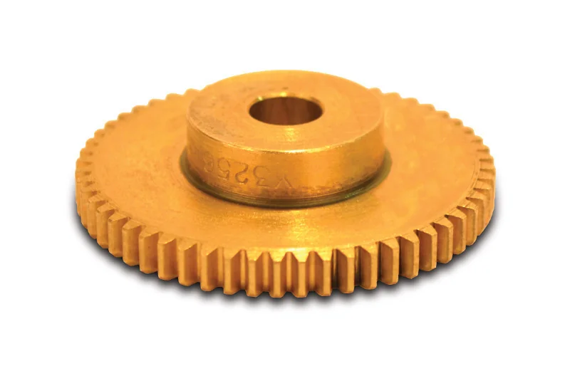 BOSTON GEAR Y2460 Spur Gear, 24 Diametral Pitch, 20 Deg. Pressure Angle, 60 Teeth, Brass | AK2ZWG