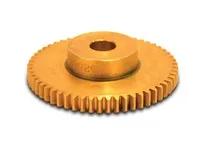BOSTON GEAR Y6456 Spur Gear, 64 Diametral Pitch, 20 Deg. Pressure Angle, 56 Teeth, Brass | AK2ZYF