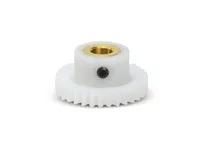 BOSTON GEAR YPB2454 Spur Gear, 24 Diametral Pitch, 20 Deg. Pressure Angle, 54 Teeth, Molded Delrin | AK3BRQ