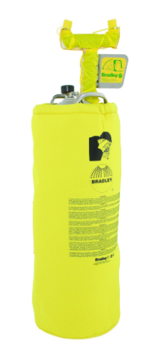 BRADLEY S19-788H Eyewash Unit, Heated Portable Pressure Tank, 15 Gallon Capacity, Stainless Steel | AF4PYN 9F558