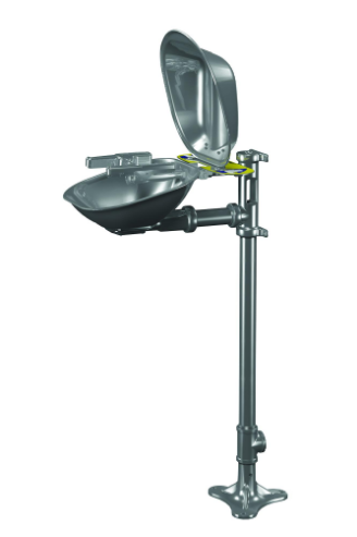 BRADLEY S19214SC Halo Eye And Facewash, Stainless Steel, Bowl With Dust Cover | CD4DUN