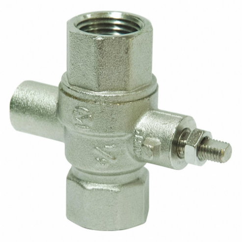 BRADLEY S27-327 Ball Valve, Brass, 1/2 Inch Size | CD4EEH 40CP52