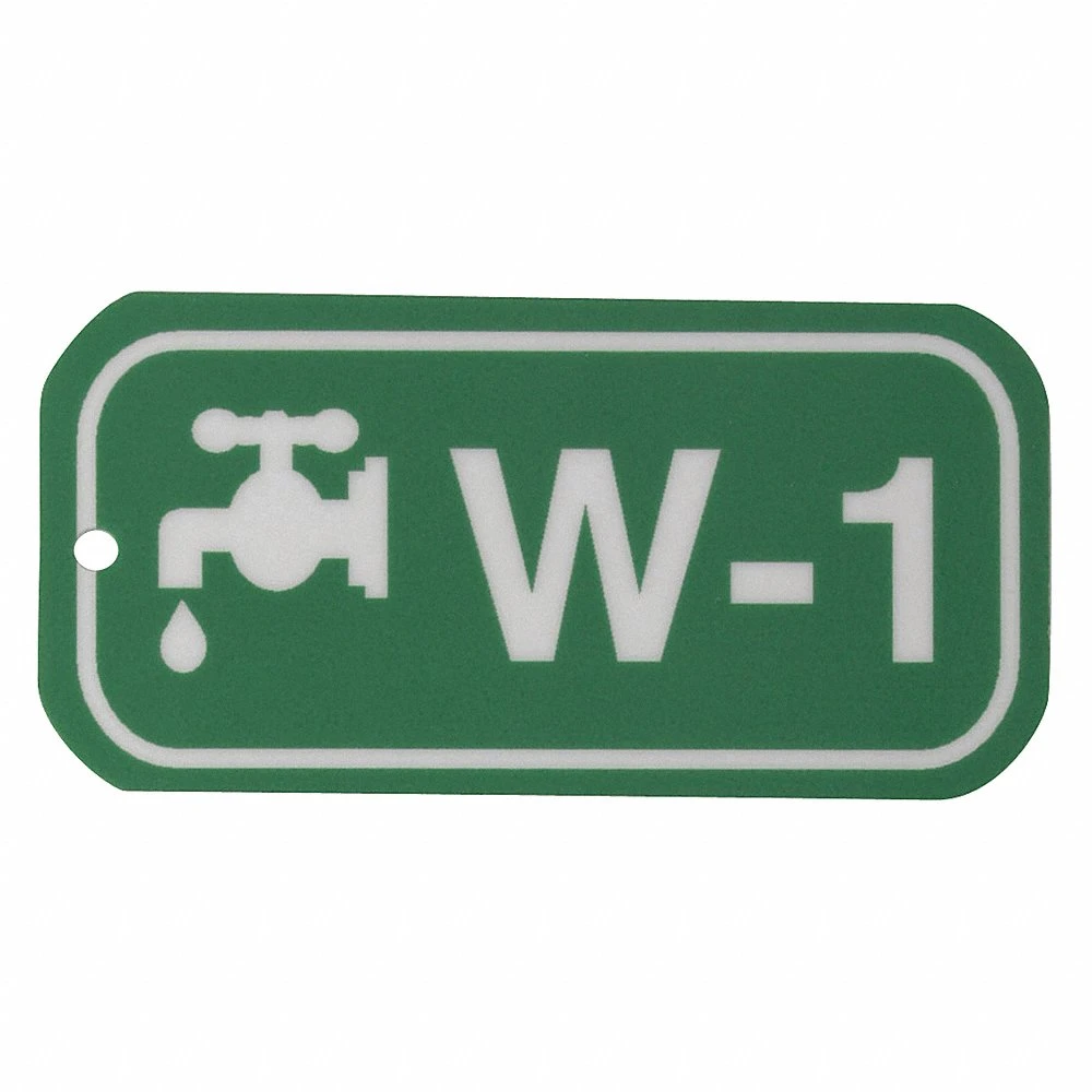 BRADY 105684 Lockout Tag, No Header, W-1, Polystyrene, English, Holes | CP2FLX 489L19