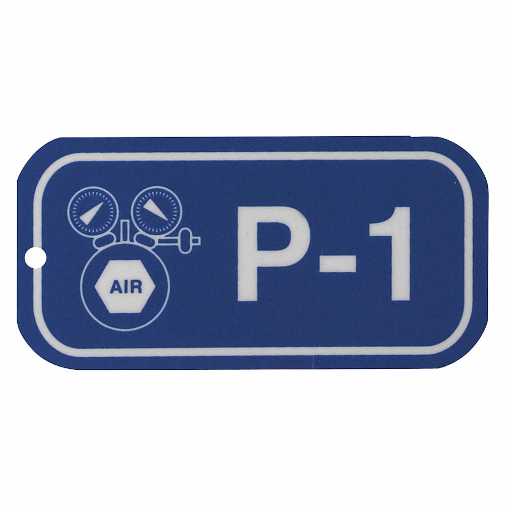 BRADY 105654 Lockout Tag, No Header, P-1, Polystyrene, English | CP2FKL 489K98