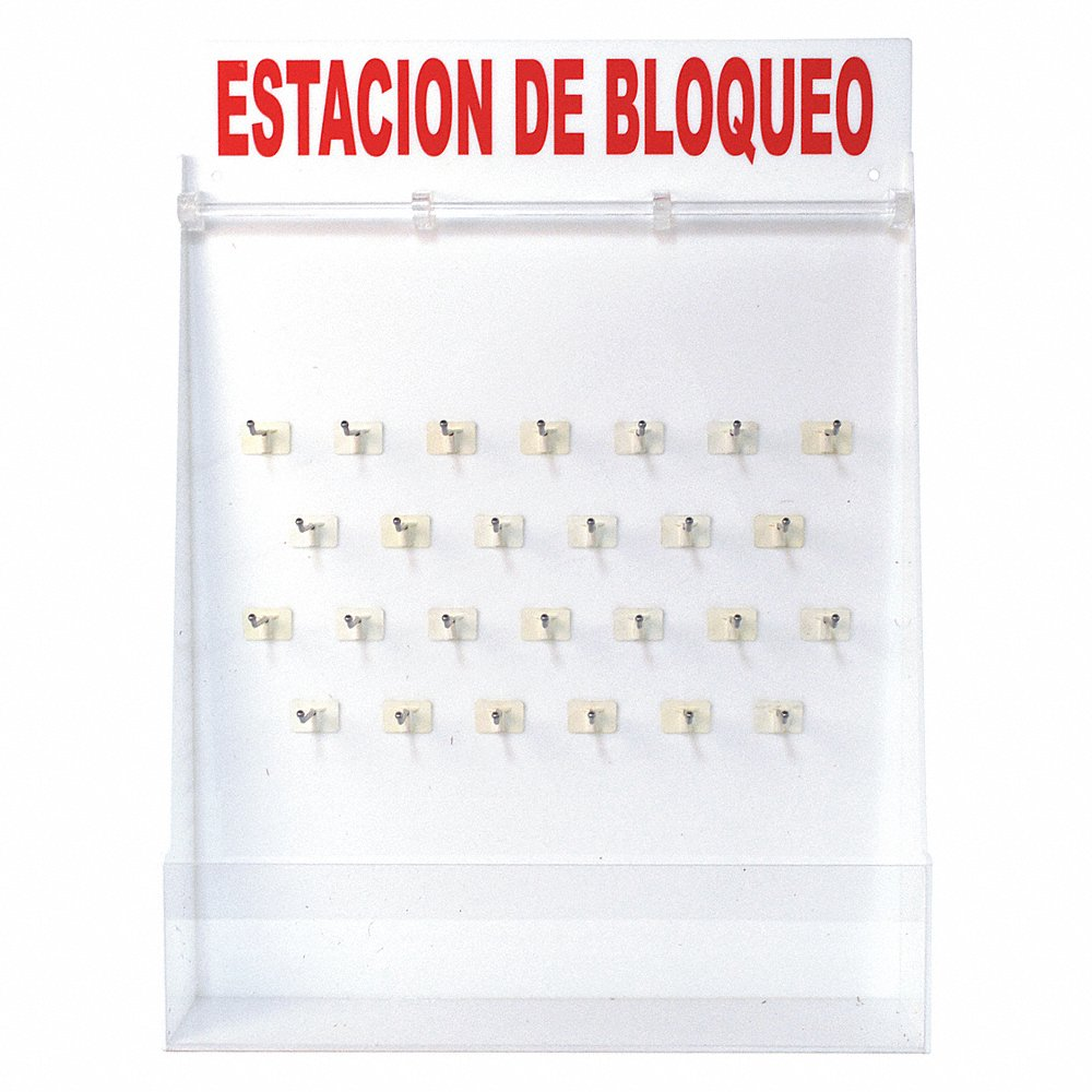 Lockout Board, 1 Components Included, Lockout Station, No Padlocks, Lockout Board