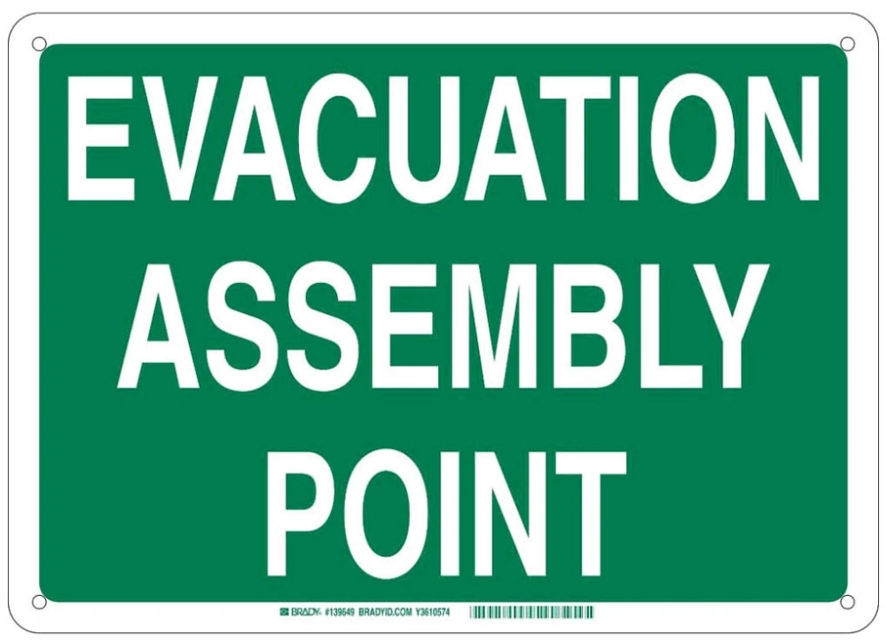 Fire Extinguisher Sign, 18 x 24 Inch, Plastic