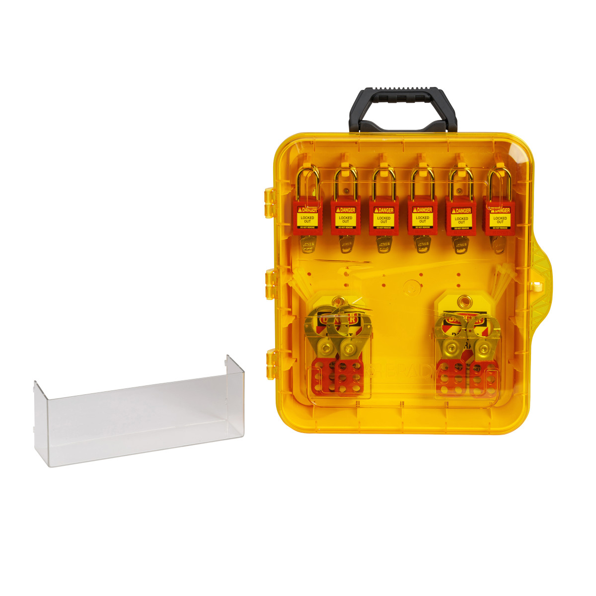 Lockout Station, 57 Components Included, Lockout Station, Keyed Different Padlocks