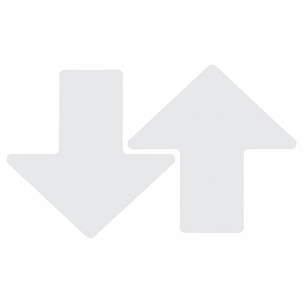 BRADY 175653 Floor Marking Tape, Arrow, Solid, White, 3 X 8 Inch, 0.008 Inch Tape ThickBrady | CP2BRA 806U68