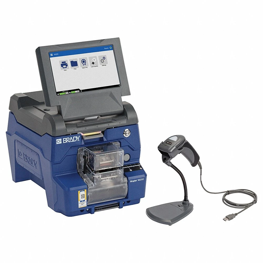 Label Printer Kit, Ethernet/USB, 300 dpi Printhead Resolution, 1000 Label/Day