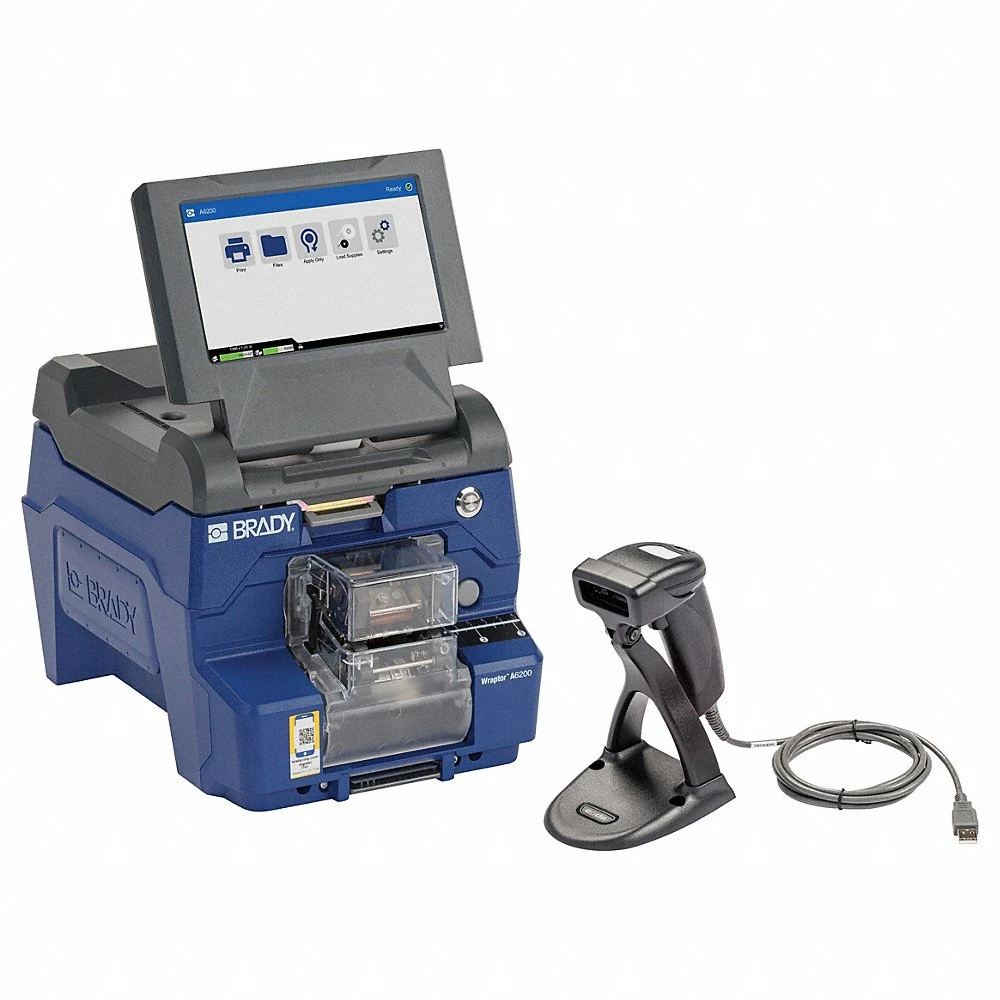 Label Printer Kit, Ethernet/USB, 300 dpi Printhead Resolution, 1000 Label/Day