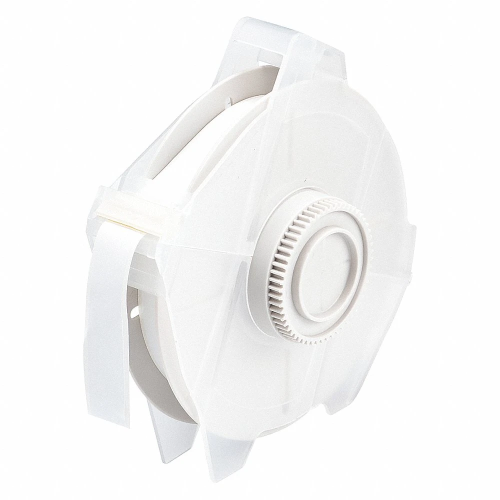 BRADY 76700 Continuous Label Roll, 1/2 Inch X 100 Ft, Vinyl, White, Outdoor | CP2JBT 3MU22