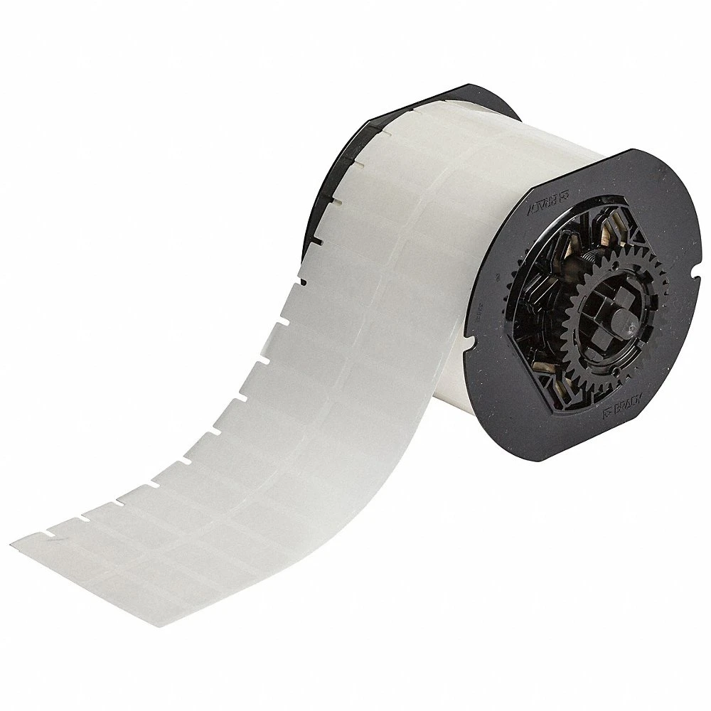 BRADY B33-37-430 Label, 1 1/2 in, Autoclavable Polyester, Clear | CP2CAU 792VT4