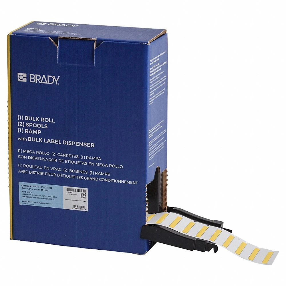 BRADY BM-125-175-312-YL