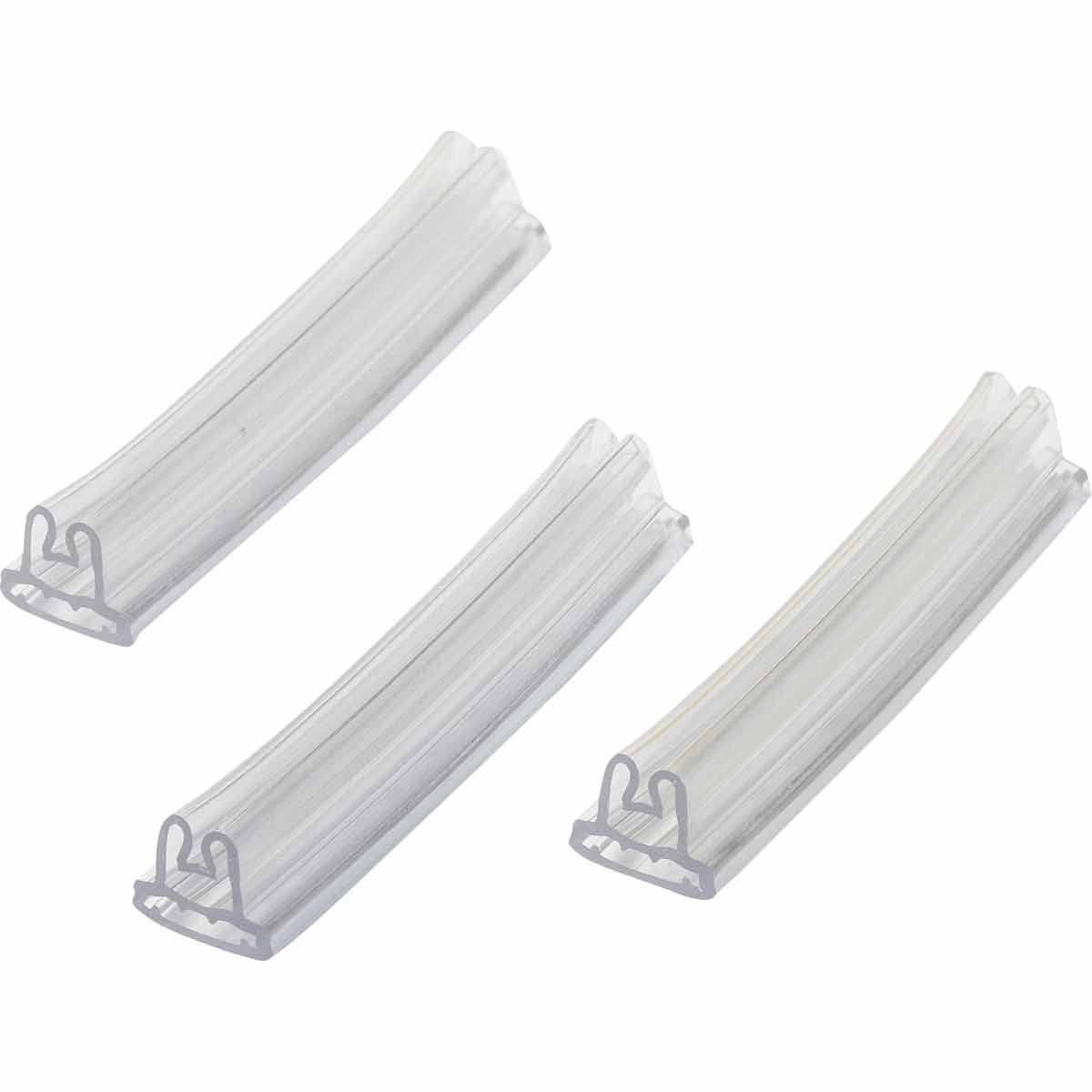 Label Holder, 1.18 Inch Width, Clear PVC