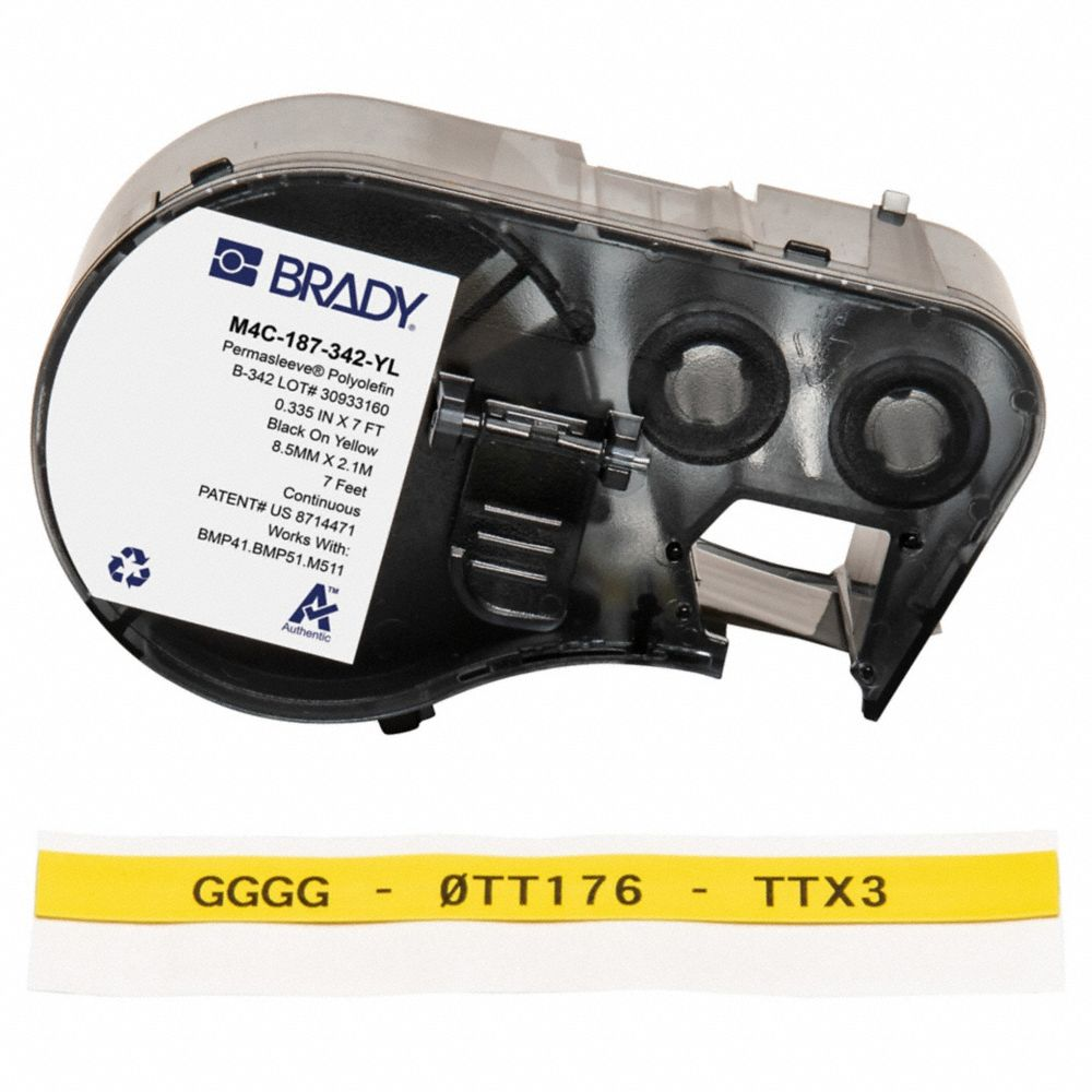BRADY M4C187342YL