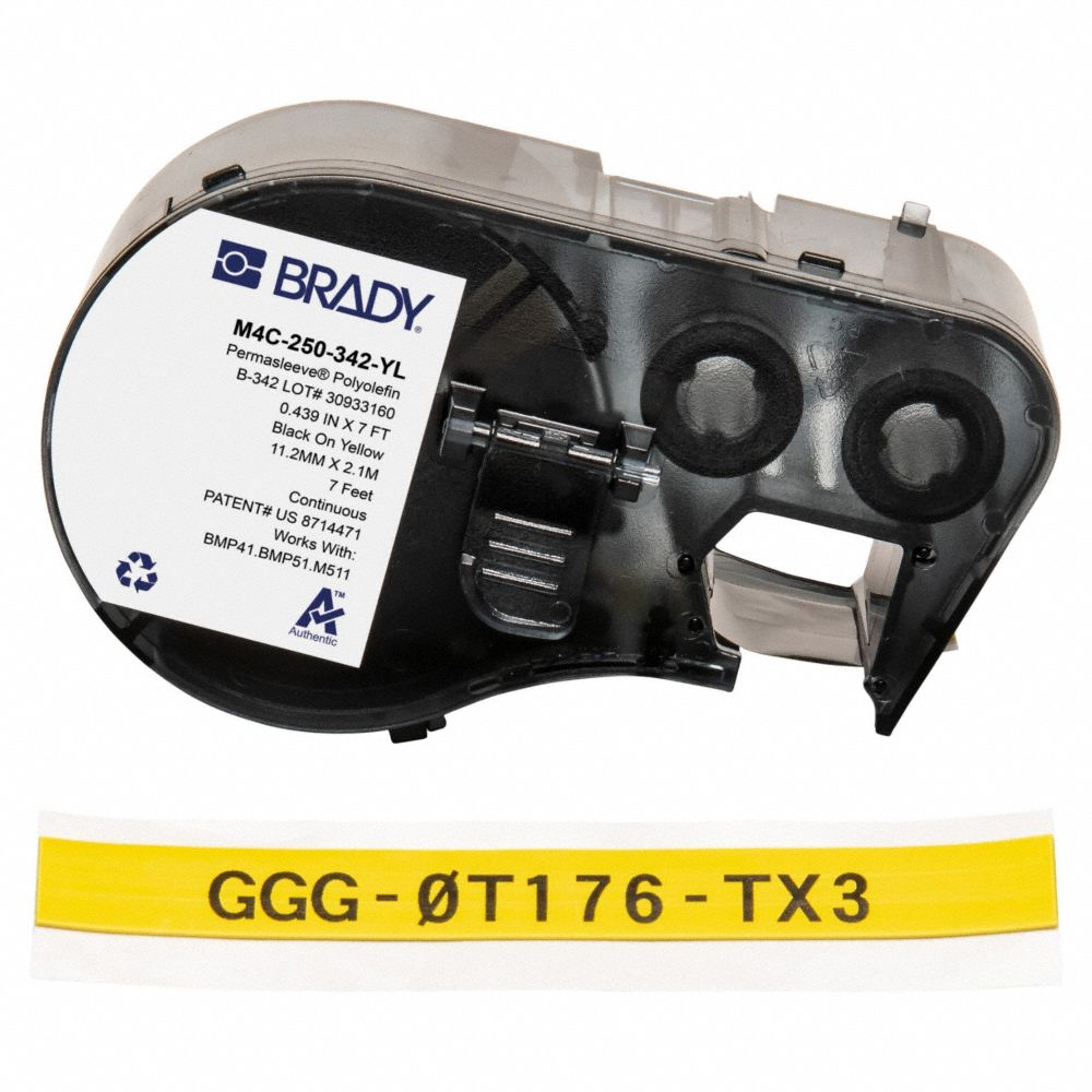 BRADY M4C250342YL