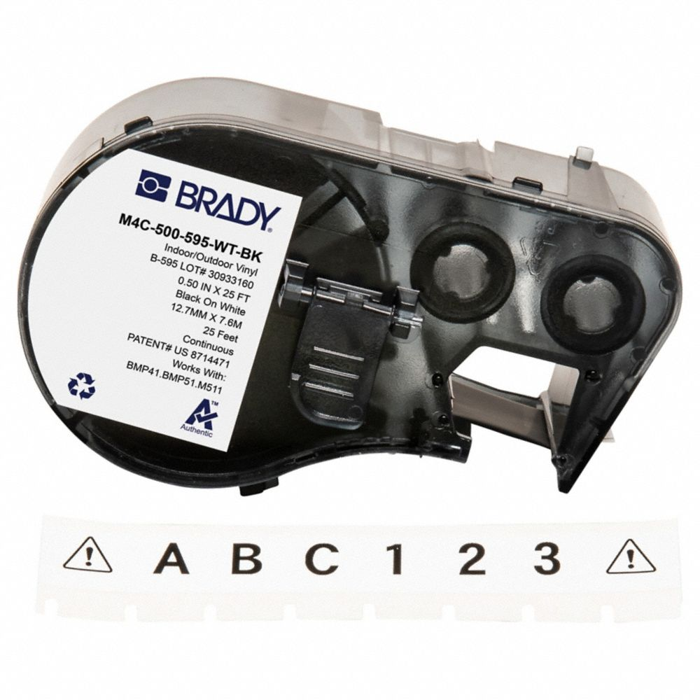 BRADY M4C500595WTBK