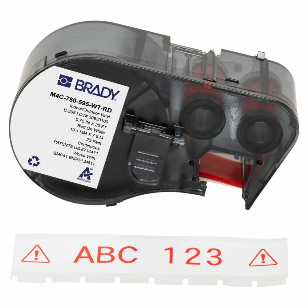 BRADY M4C750595WTRD