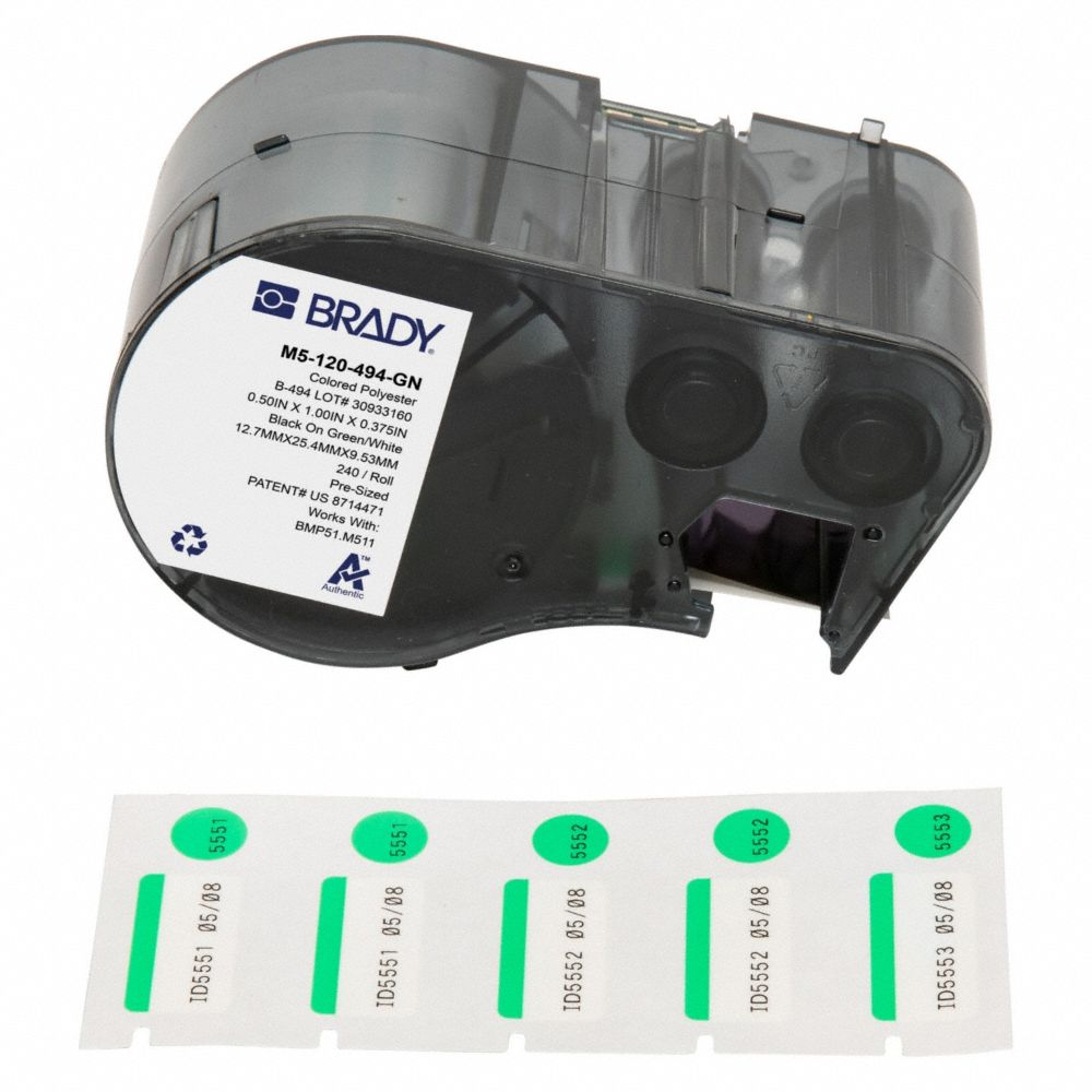 BRADY M5120494GN