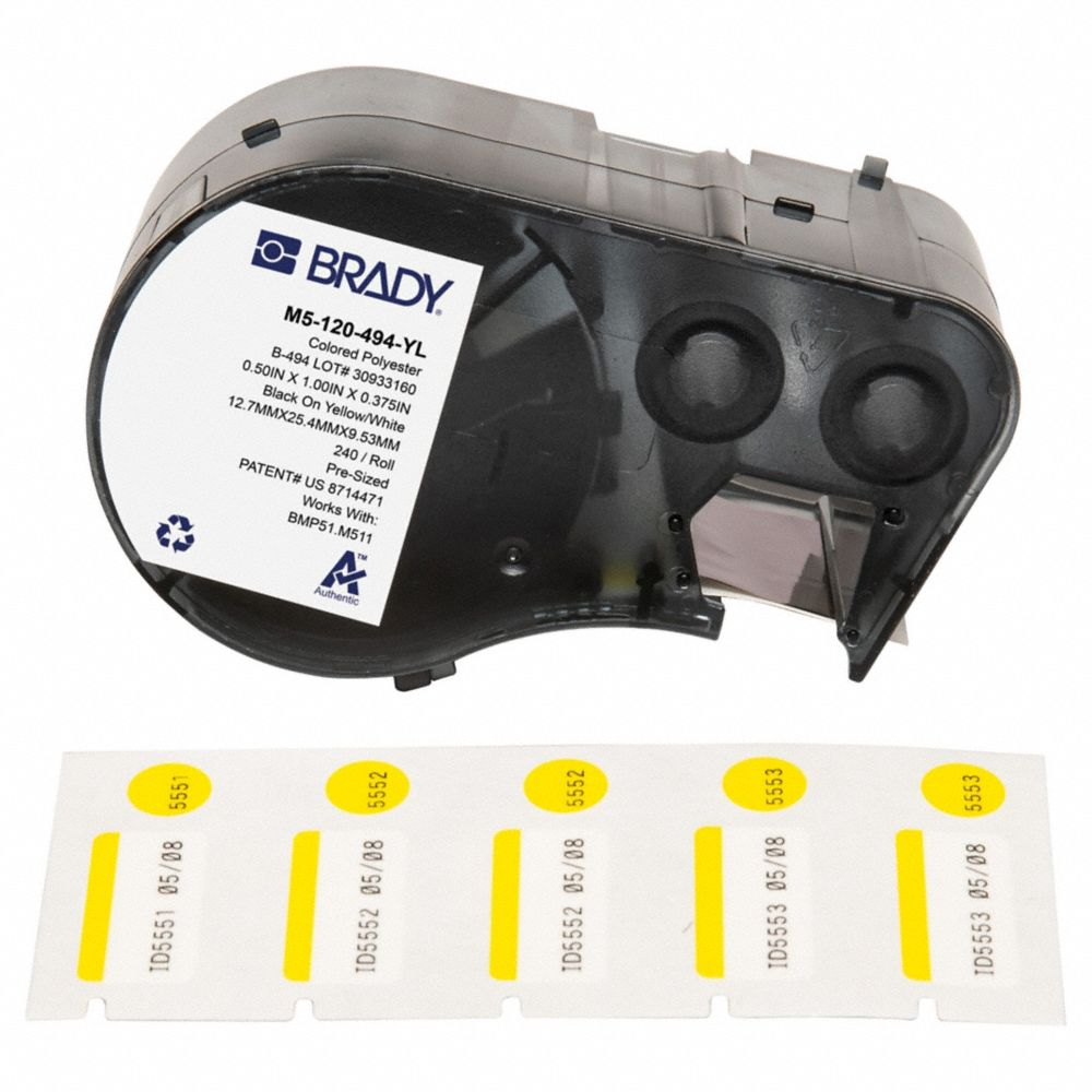 BRADY M5120494YL