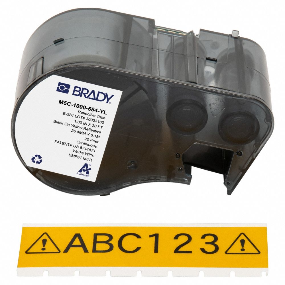 BRADY M5C1000584YL