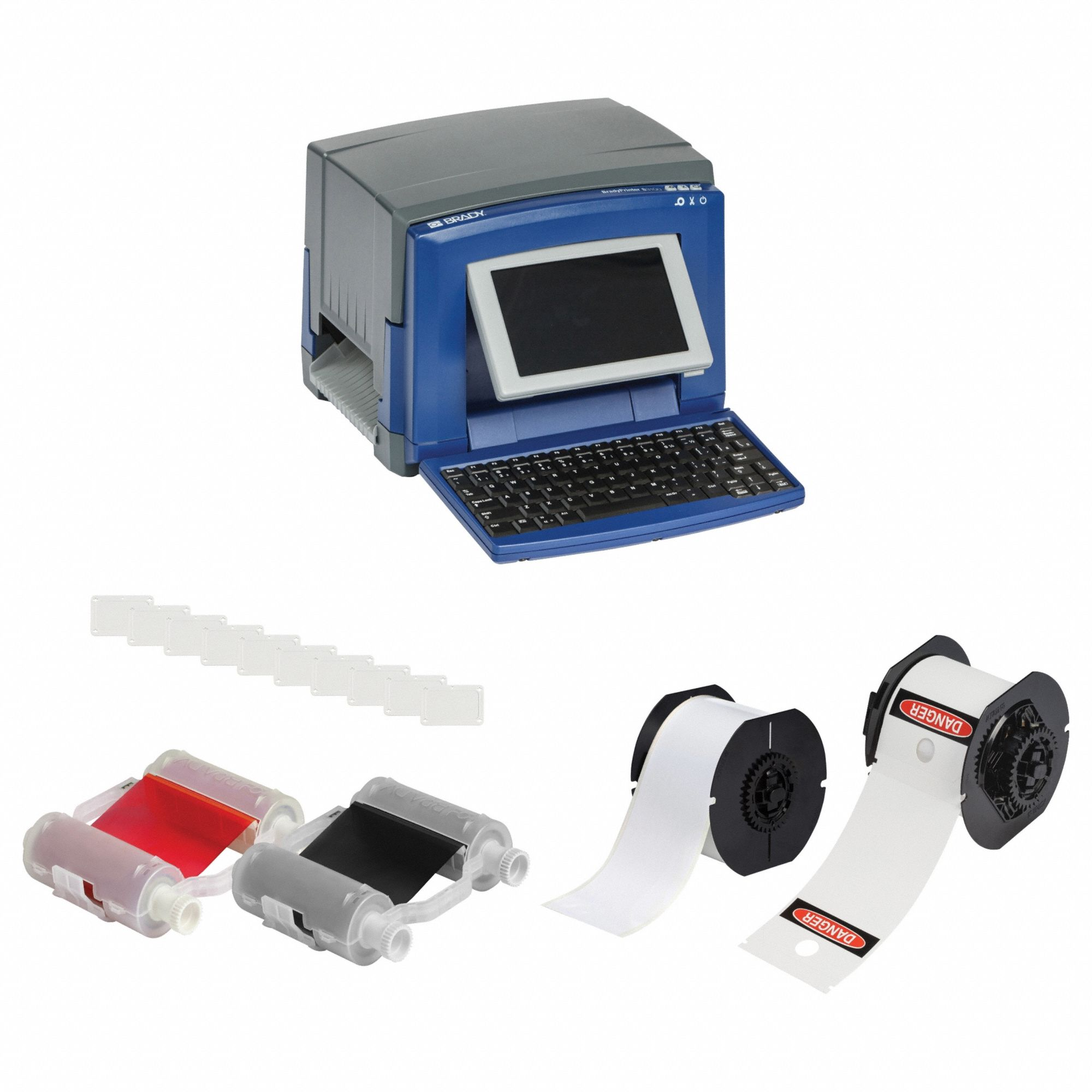 Printer and Lockout Tagout Lockout Labelling Kit, PC connected/Stand-alone